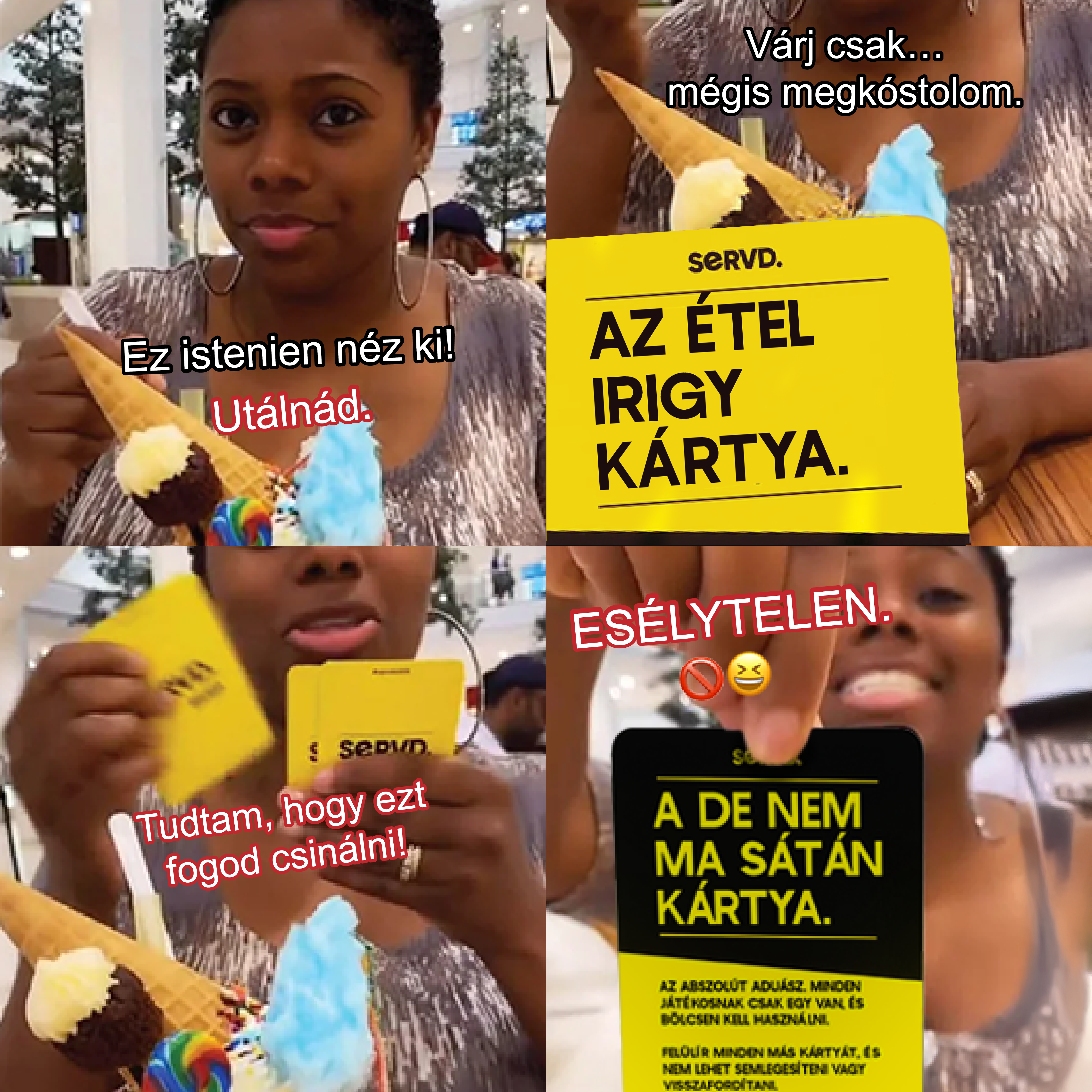SERVD. Kártyajáték pároknak