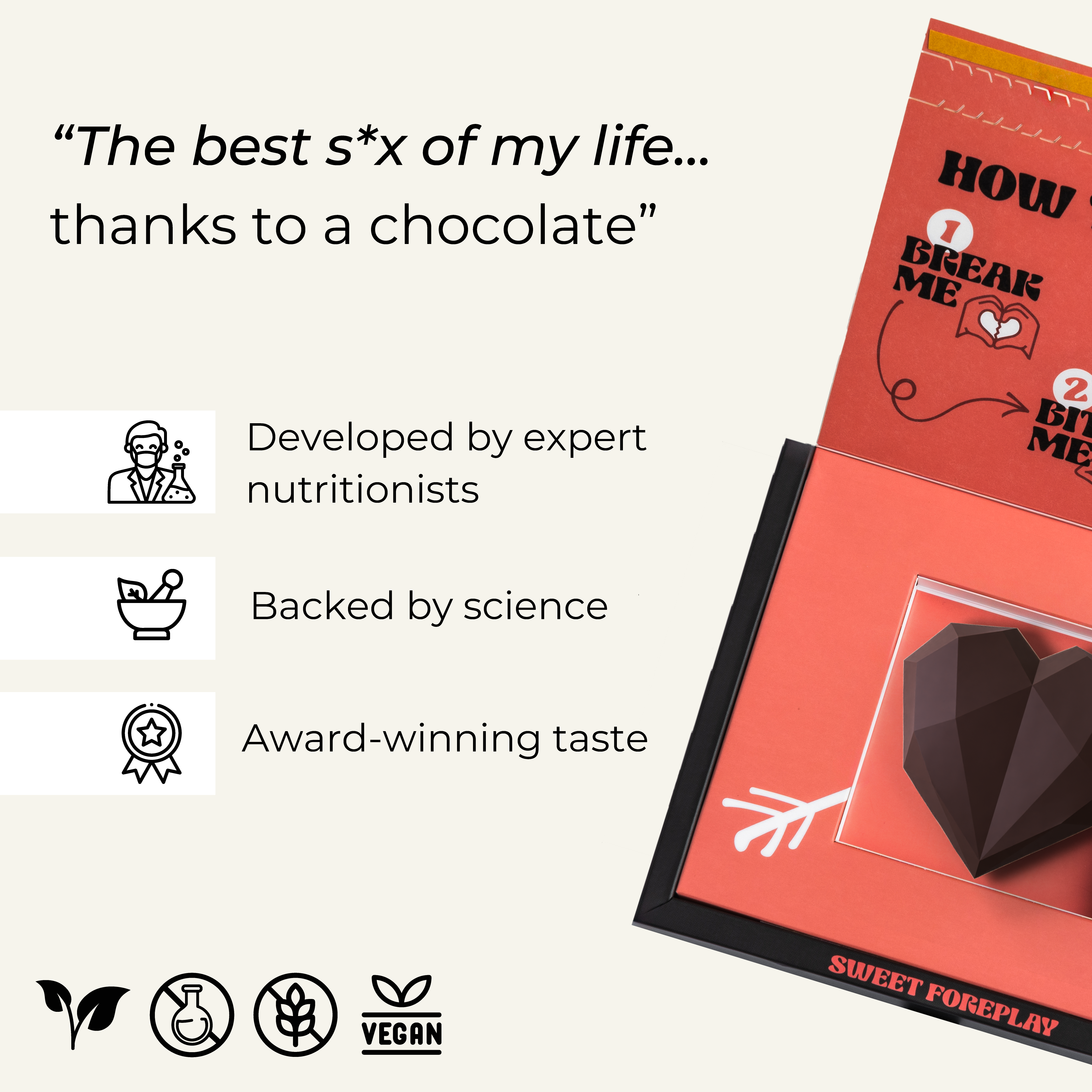 Kupido Chocolate for Couples