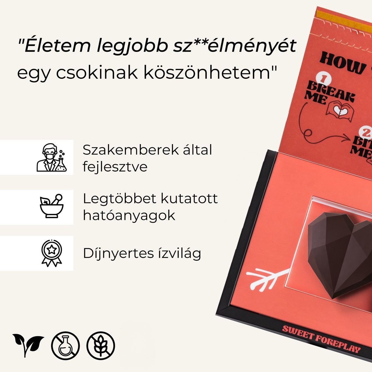 Kupido Csokoládé Pároknak