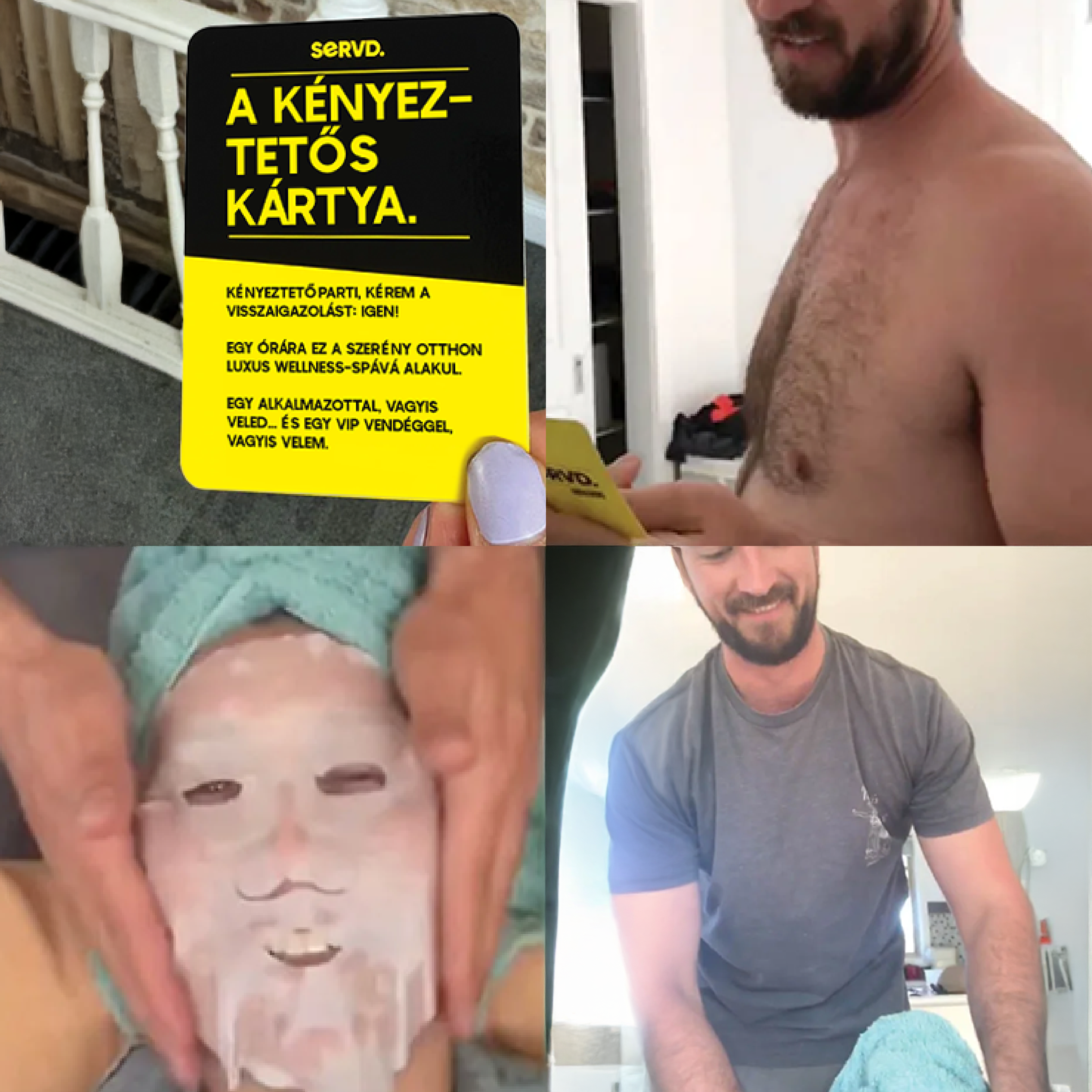 SERVD. Kártyajáték pároknak