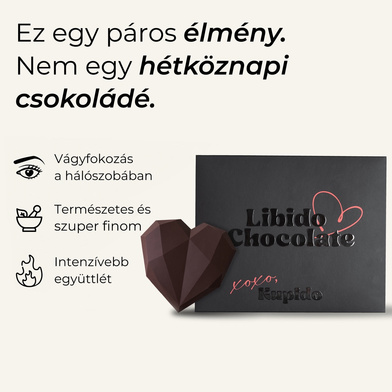 Kupido Csokoládé Pároknak